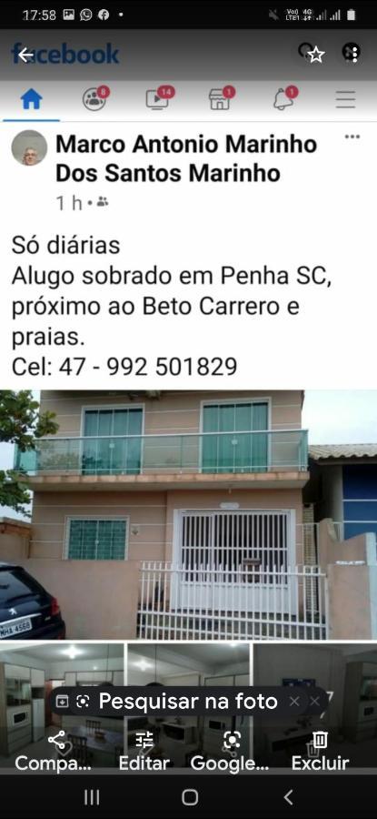 Sobrado Em Penha - Sc Villa Exterior photo